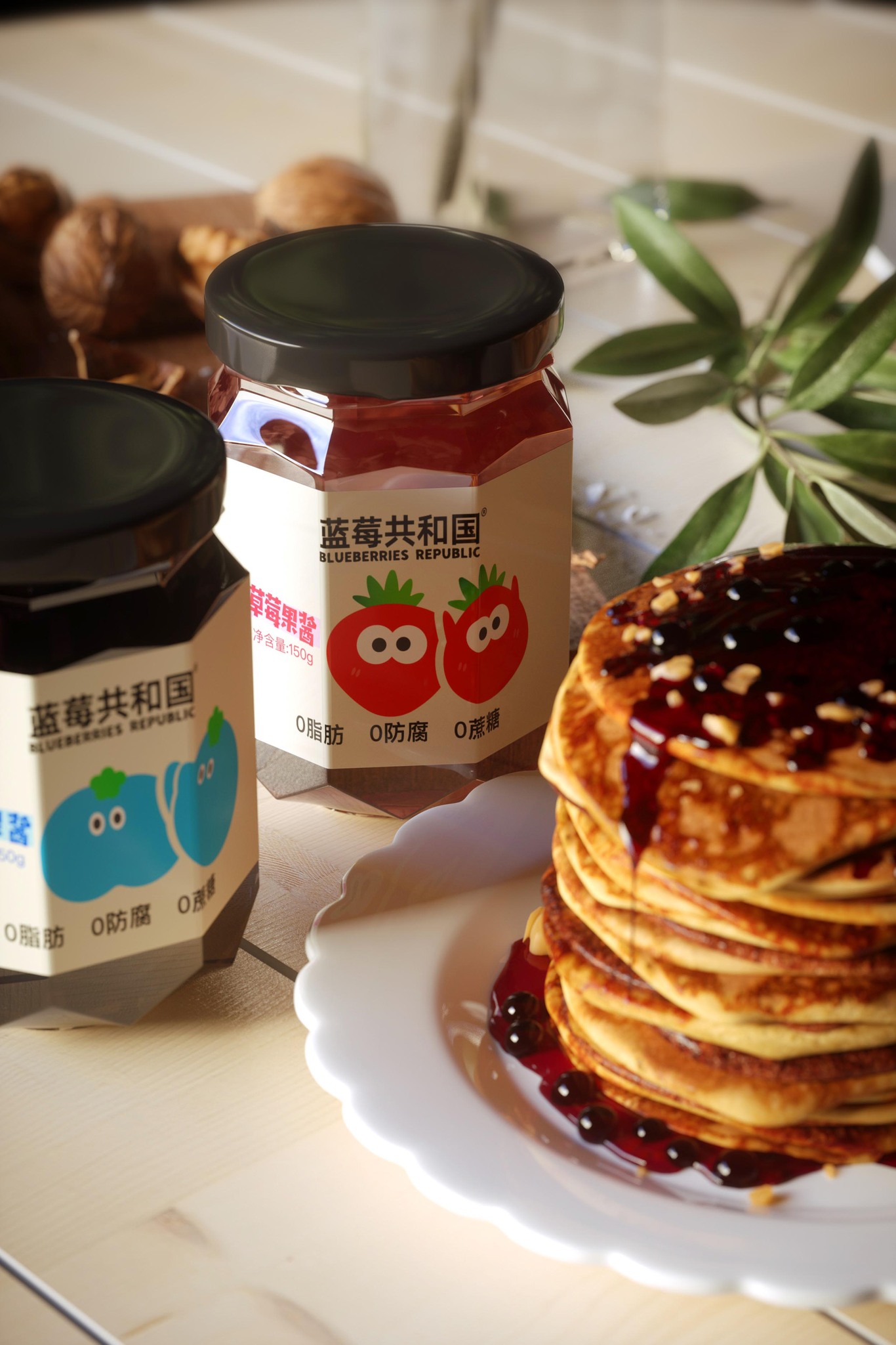藍莓-食品-包裝設計圖2