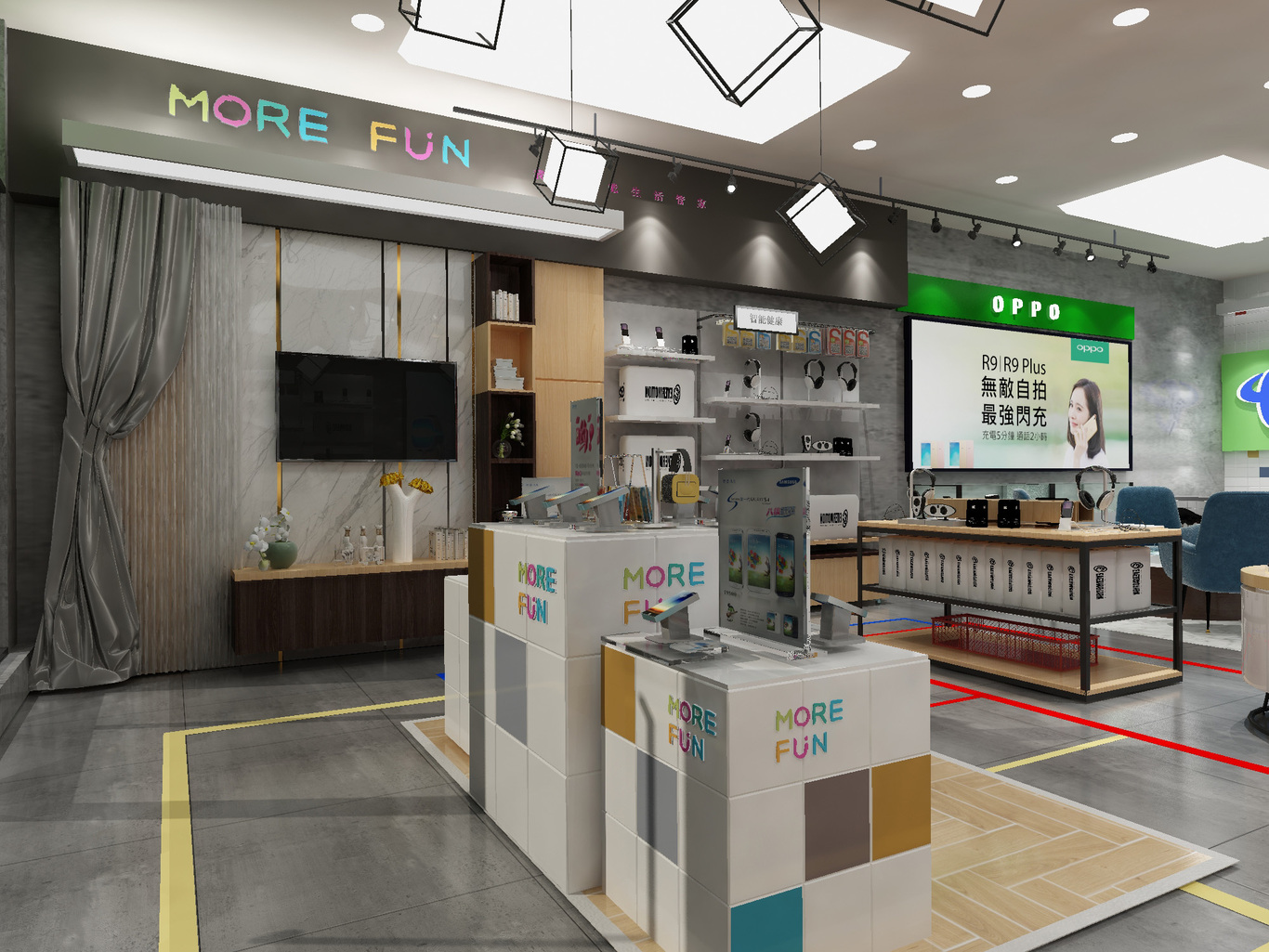 电信魔方系列营业厅图2