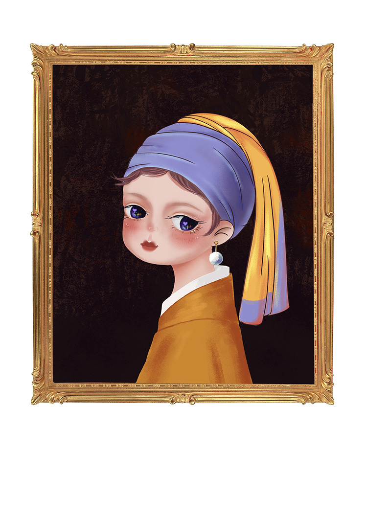一些名画改的小小作品~图1