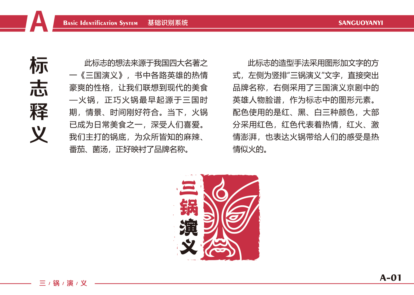 三锅演义 火锅品牌VIS图2