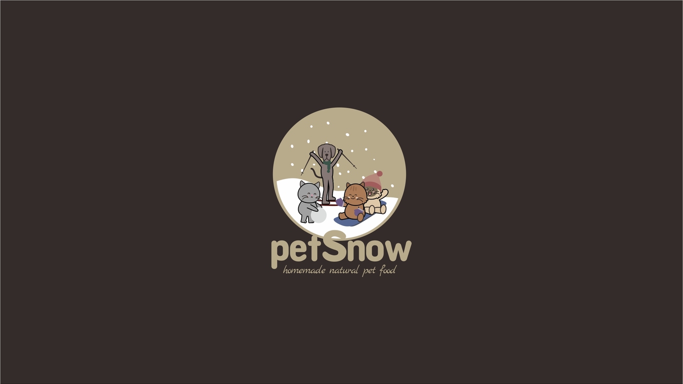 petsnow寵物食品類LOGO設計中標圖2