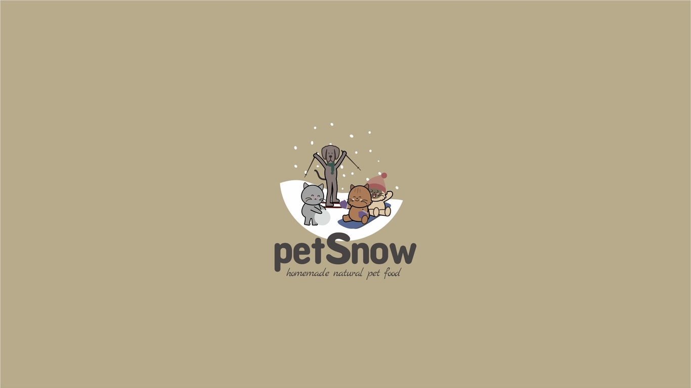 petsnow寵物食品類LOGO設計中標圖1