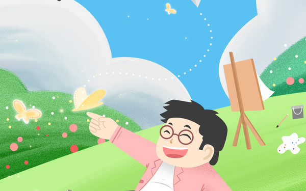 卡通插画形象海报