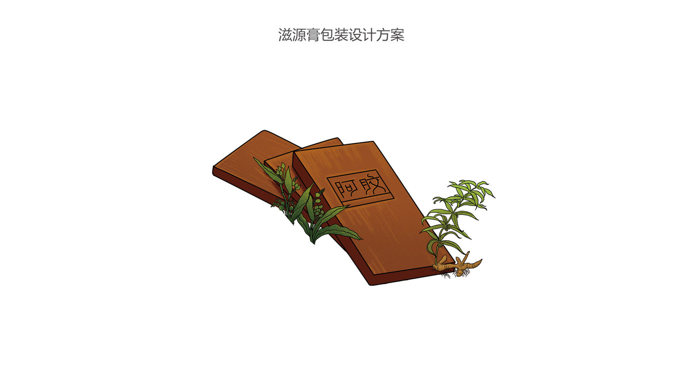 传信堂滋源膏包装设计图1