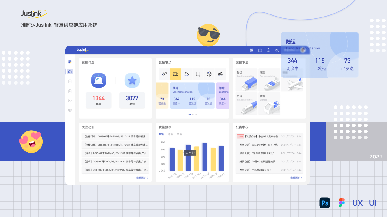 物流后台管理系统图0