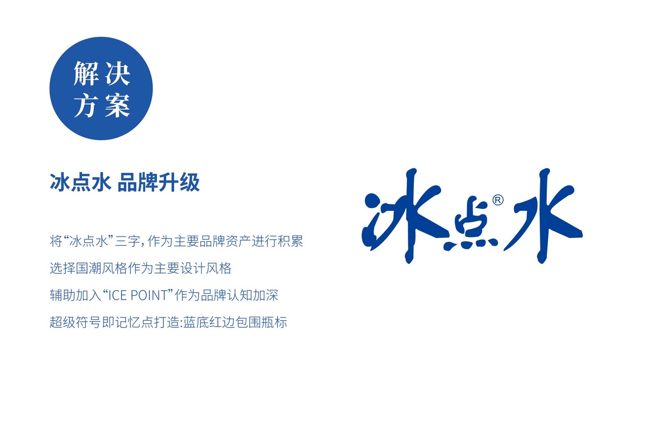 冰點水品牌LOGO包裝升級設計圖2