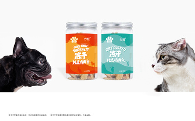 力根纯真鸡肉条包装设计