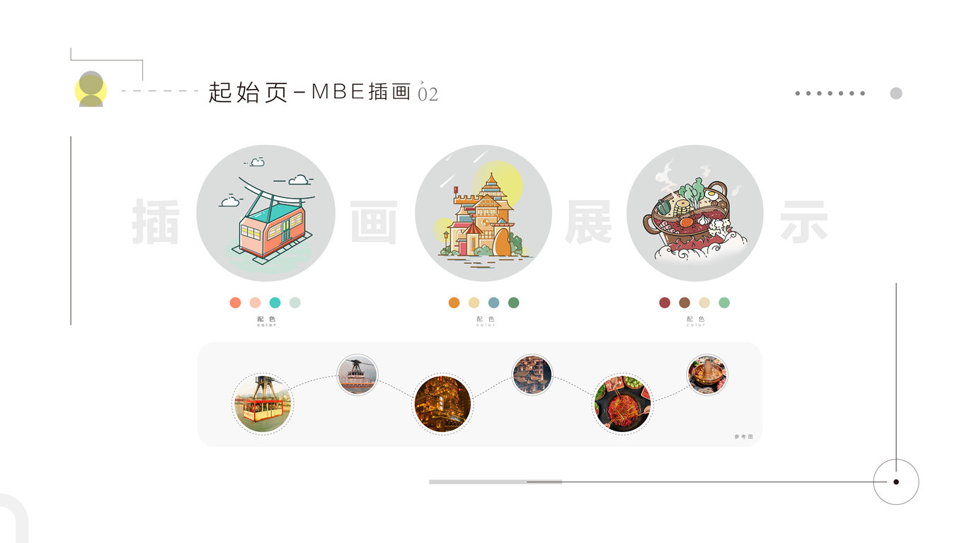 起始页设计-MBE插画风格图0