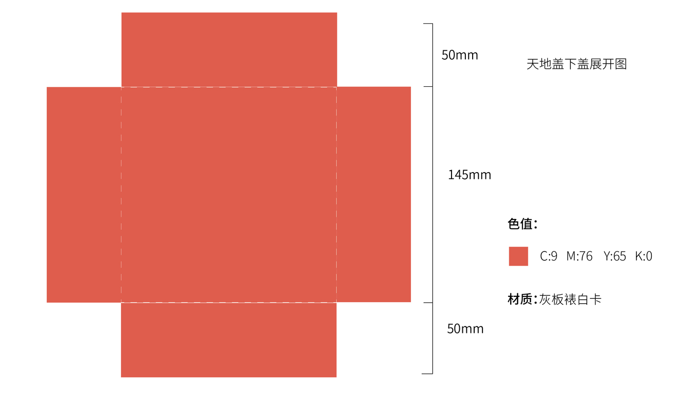 唐风花馔果包装设计图1