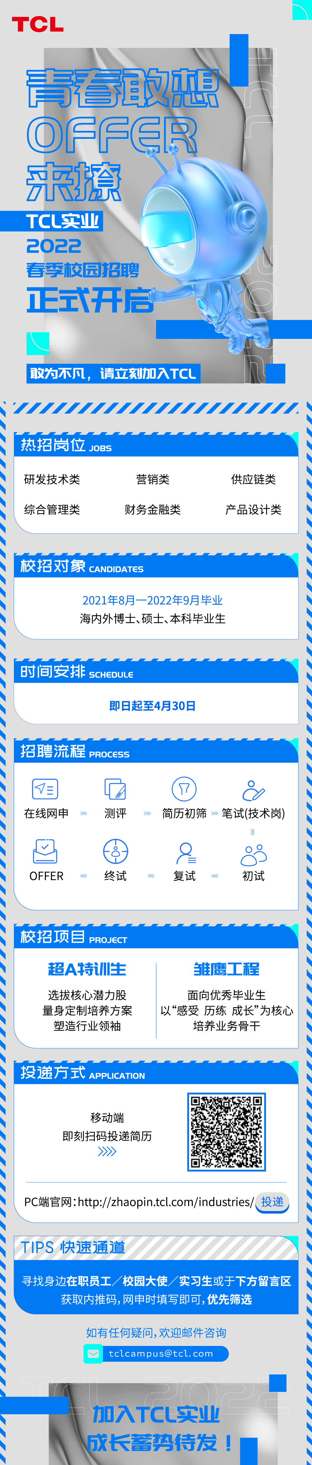 TCL校園招聘長圖文設(shè)計圖0