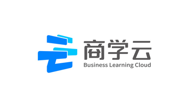 商学云管理培训云平台LOGO设计