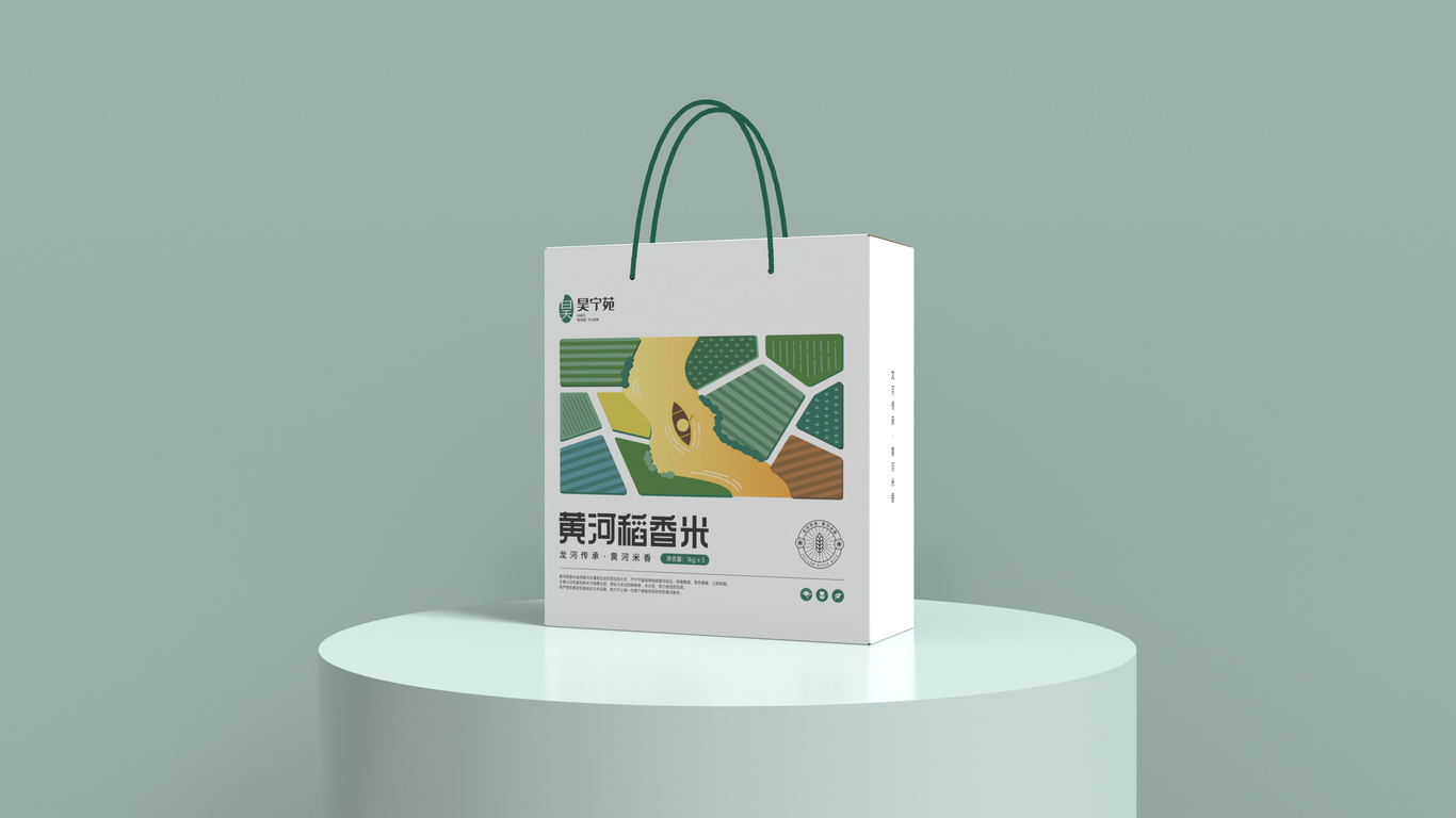 龍河米業(yè)食品類包裝延展設(shè)計中標圖0