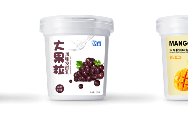 大果粒风味发酵乳包装