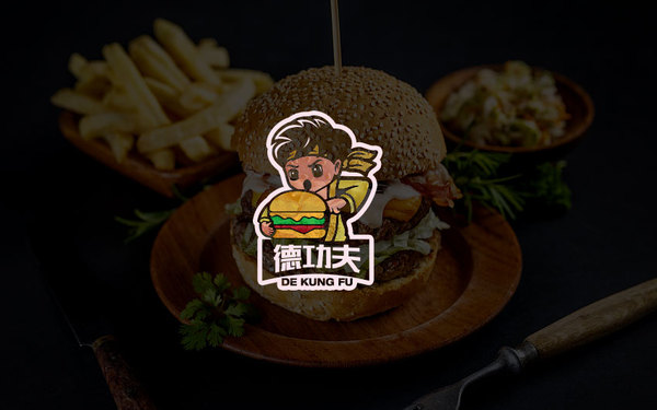 德功夫/食品/LOGO設(shè)計(jì)/原創(chuàng)