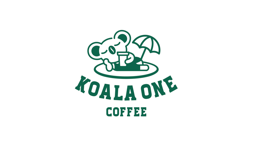 KOALA ONE咖啡館LOGO設(shè)計(jì)