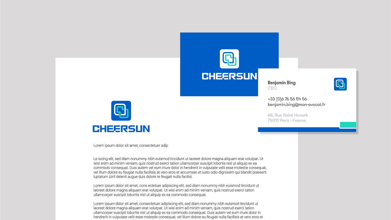 CHEERSUN國(guó)際化進(jìn)出口企業(yè)LOGO設(shè)計(jì)中標(biāo)圖3