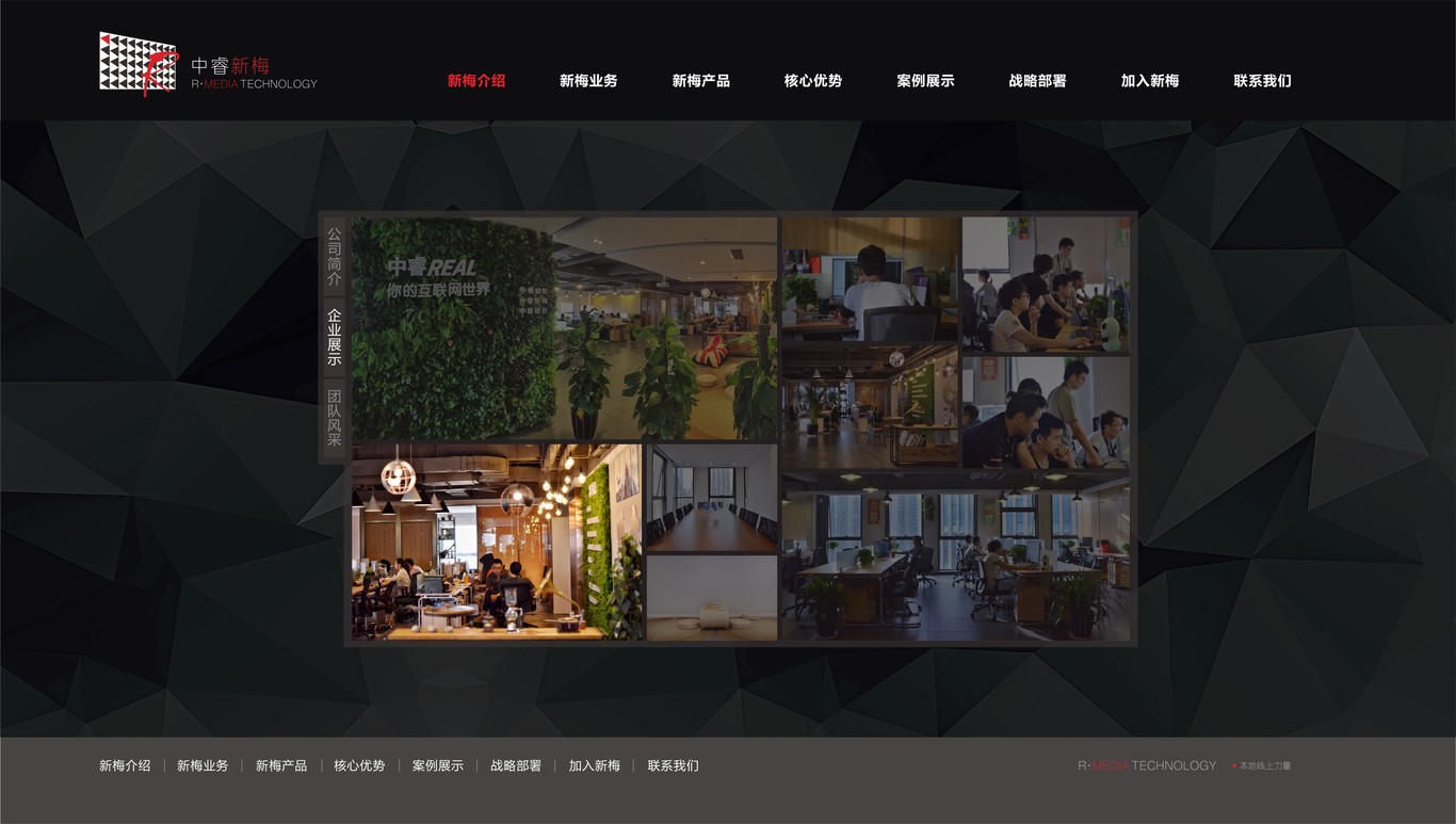 科技類(lèi)公司網(wǎng)頁(yè)設計圖4