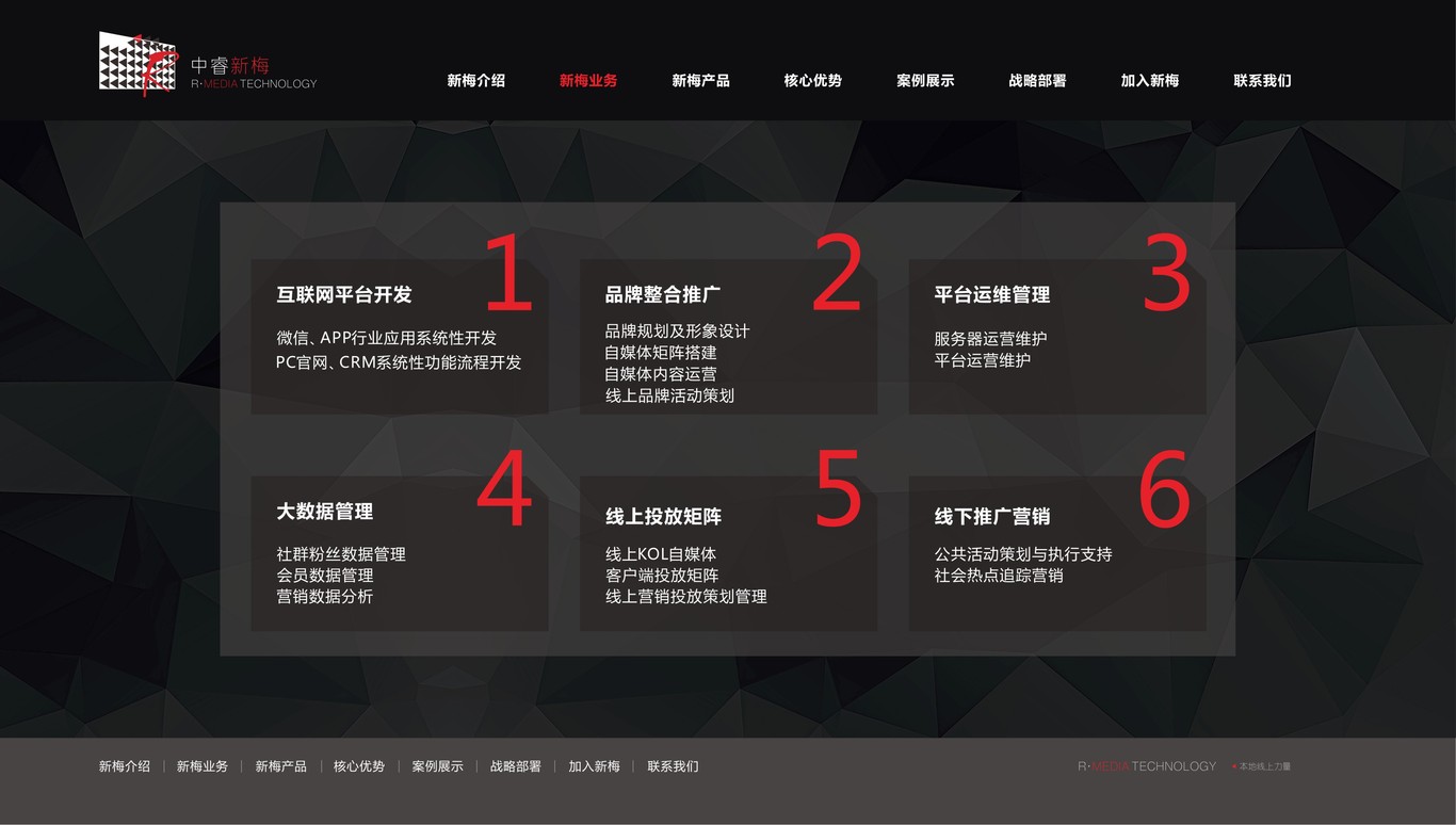科技類(lèi)公司網(wǎng)頁(yè)設計圖3