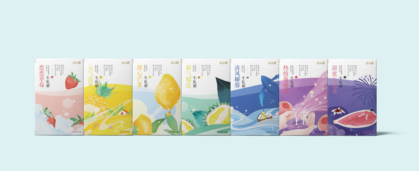 水果冒险岛 | 旅游伴手礼 | 包装设计图1