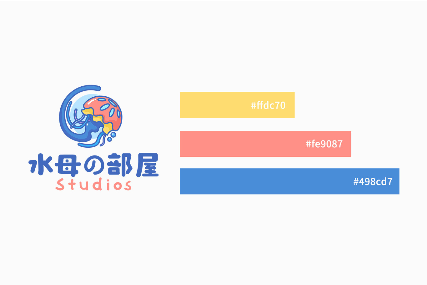 水母の部屋品牌LOGO設計圖4