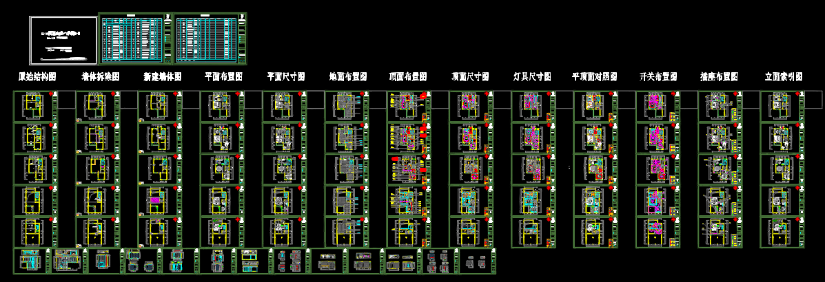 室内设计别墅样板图0