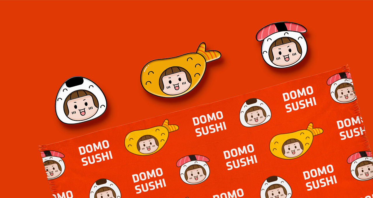 【DOMO SUSHI】品牌卡通形象设计图23