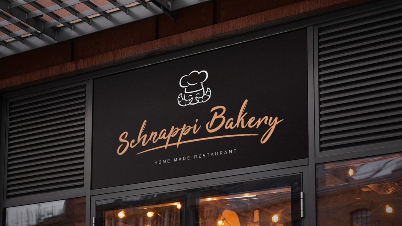 Schnappi Bakery甜品LOGO設計圖8