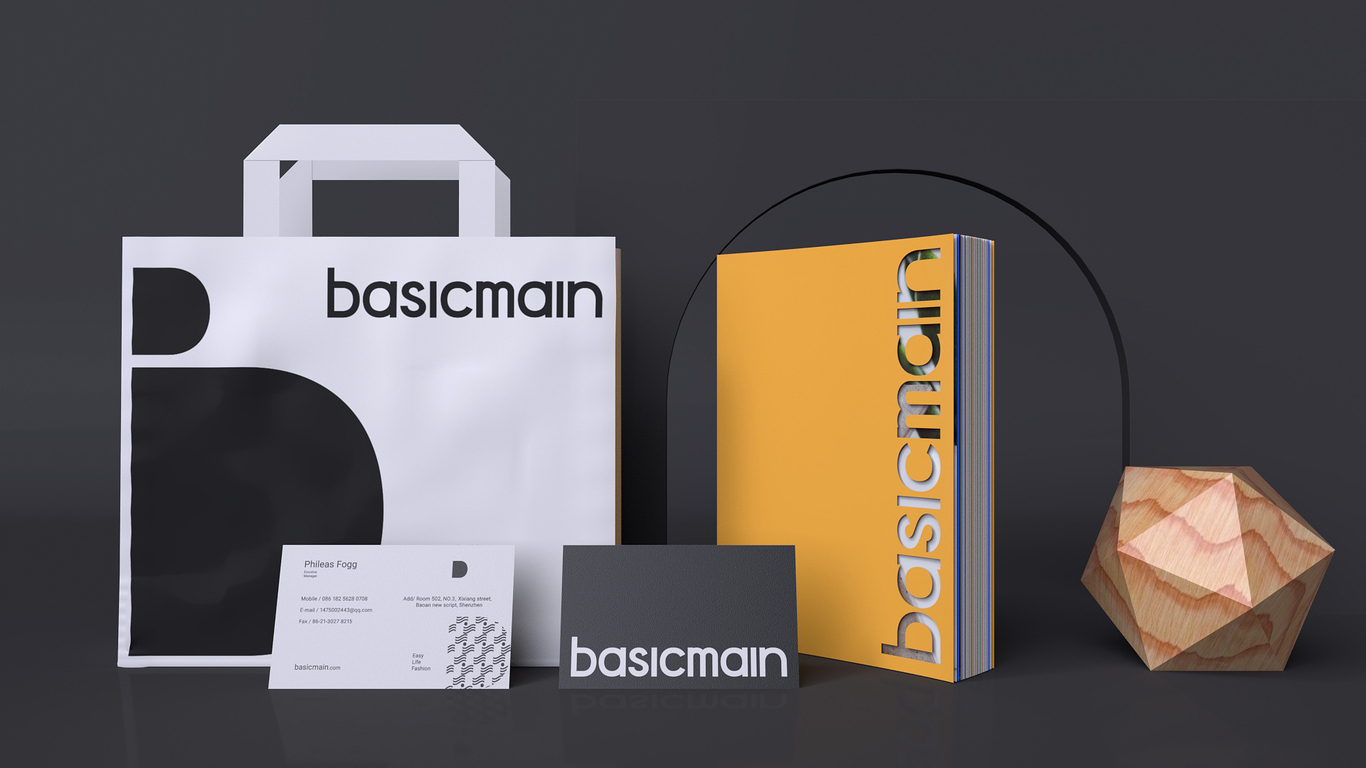 basicmain brand logo design圖20