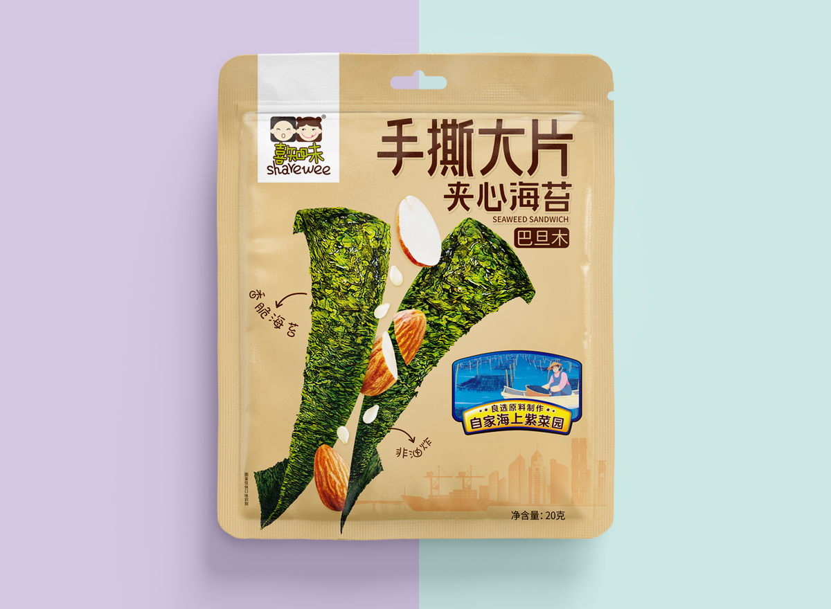 喜知味 手撕大片海苔圖5