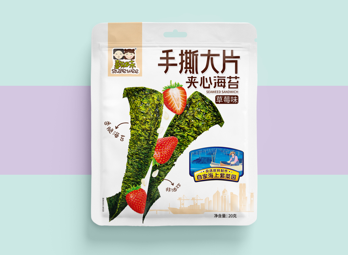 喜知味 手撕大片海苔圖7