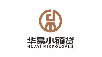 华易小额贷金融类LOGO设计