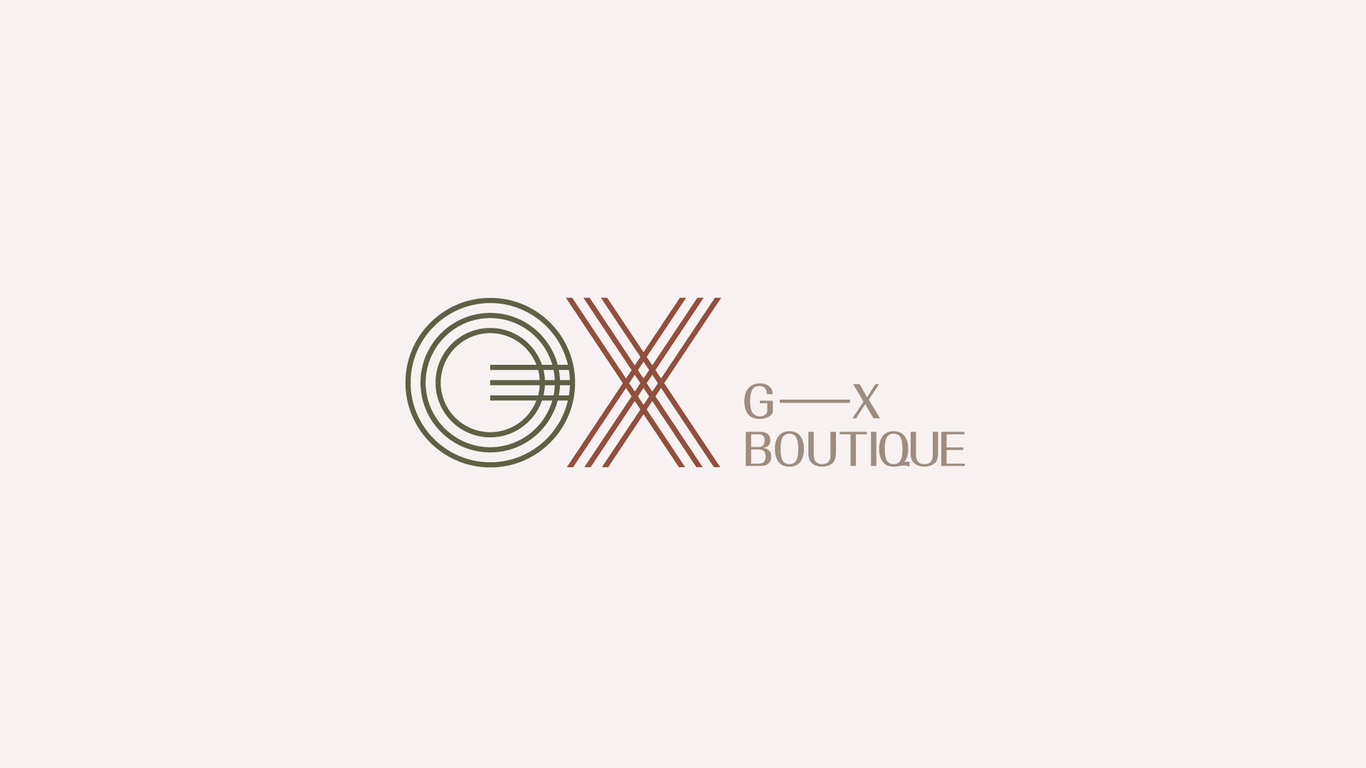 「GX-Boutique」女裝品牌VI圖1