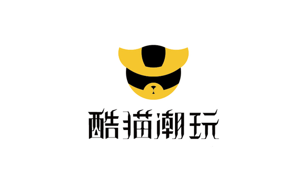 酷猫潮玩LOGO设计