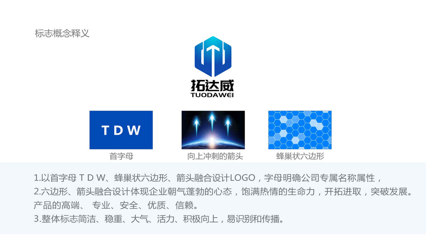 拓達(dá)威科技類LOGO設(shè)計(jì)中標(biāo)圖1