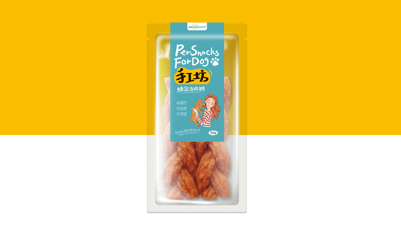 愛多多寵物零食包裝設(shè)計(jì)中標(biāo)圖0