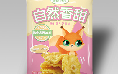 善味食品果干包装设计