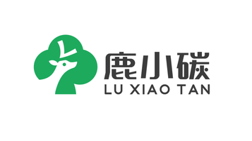 鹿小碳回收平台LOGO设计