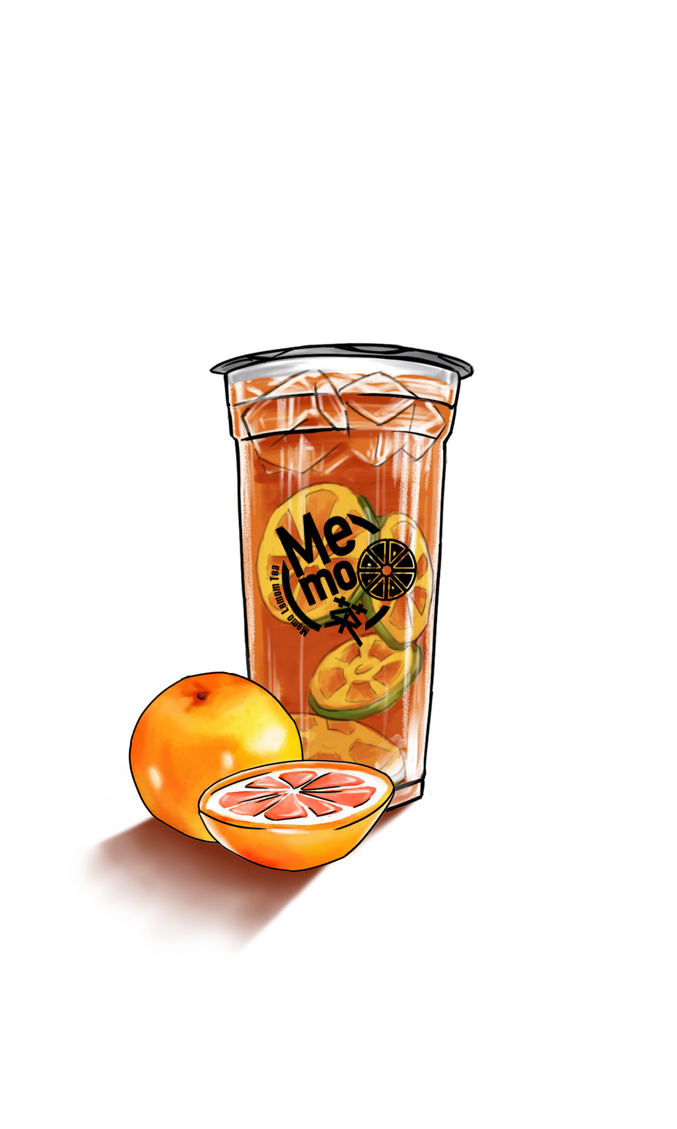水果茶插画设计图10