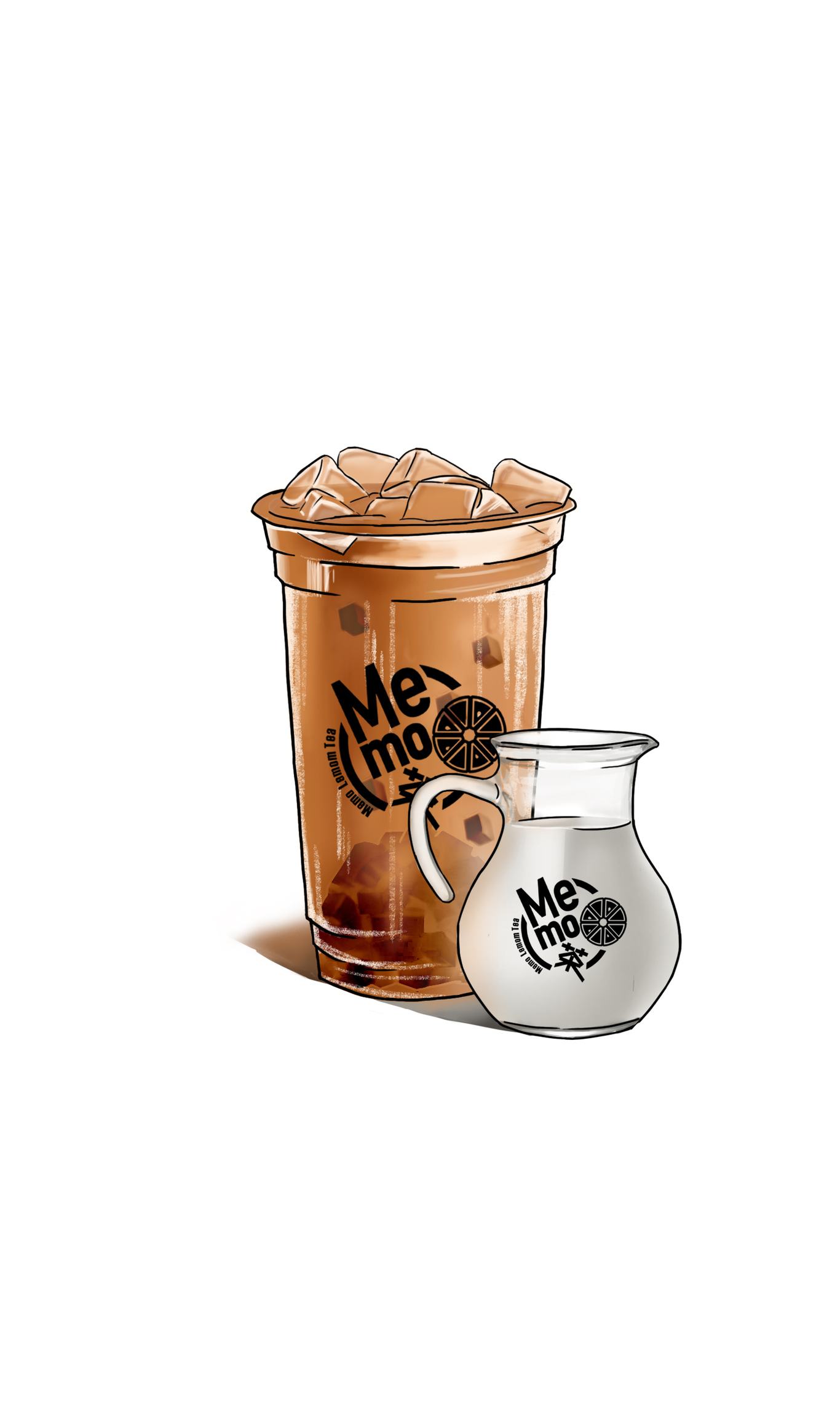 水果茶插画设计图7