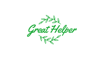 great helper日化類LOGO設(shè)計