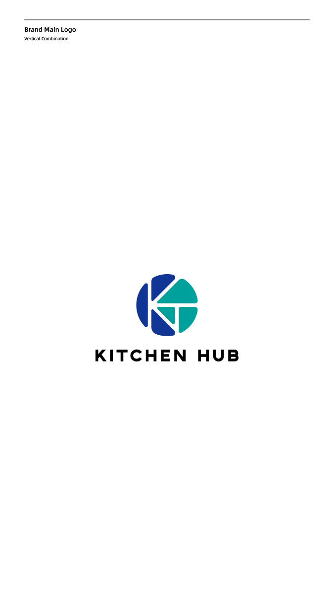 KT KITCHEN HUB logo design圖1