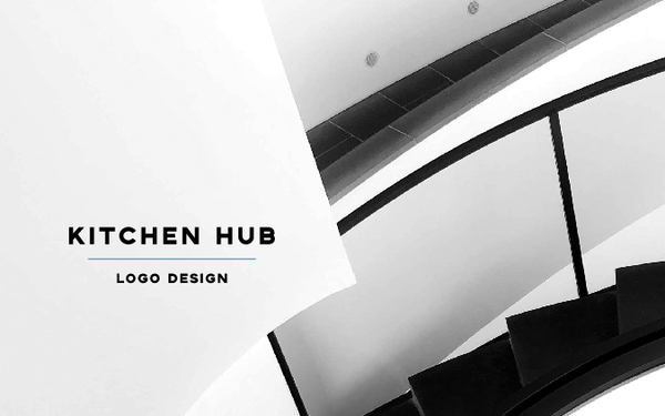 KT KITCHEN HUB logo design