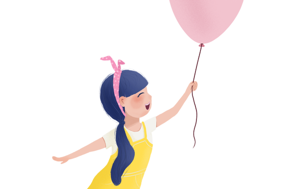 女孩插画