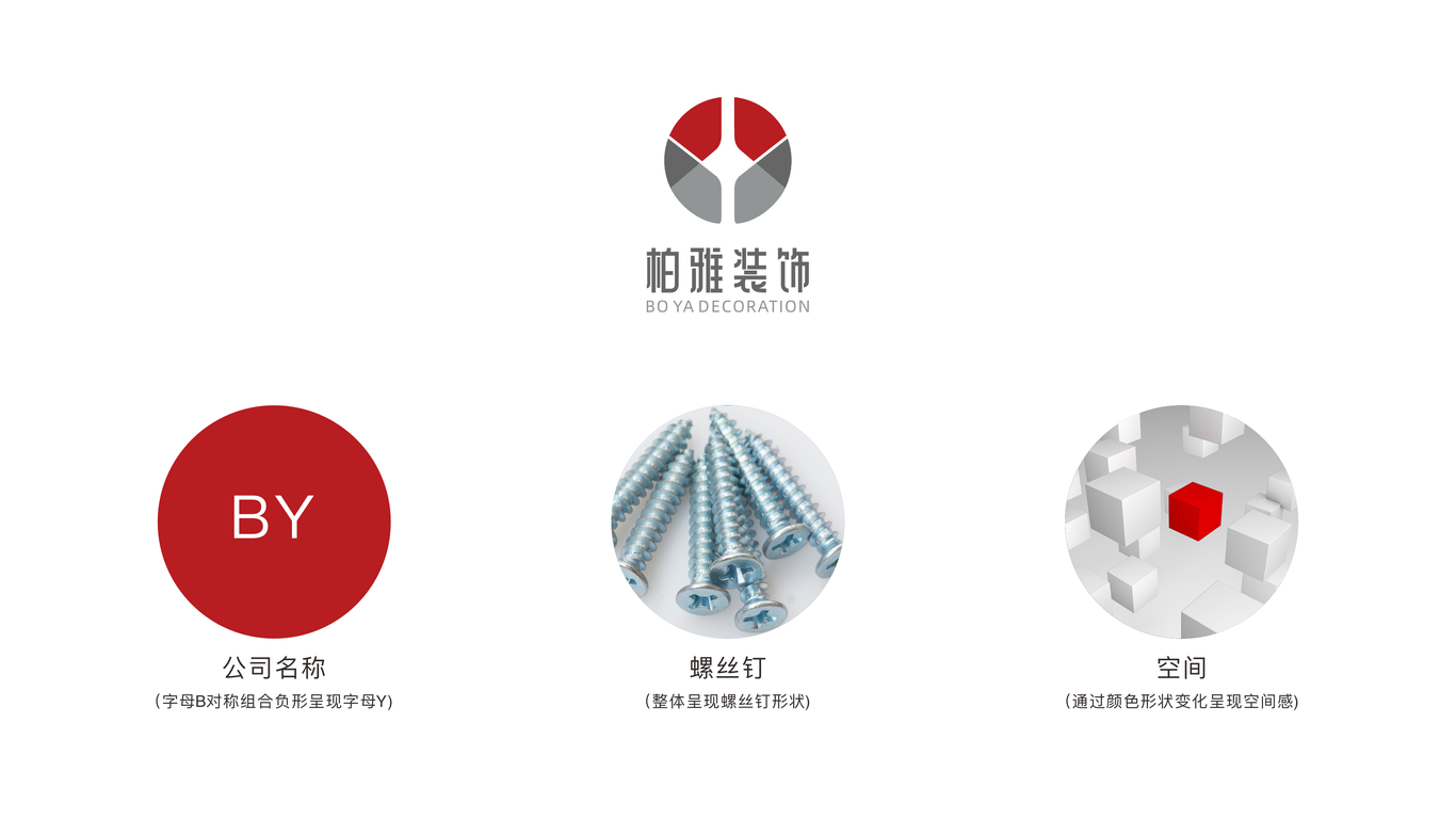 柏雅装饰logo设计图8