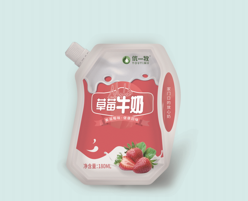 冠县优牧乳业系列包装合集图7