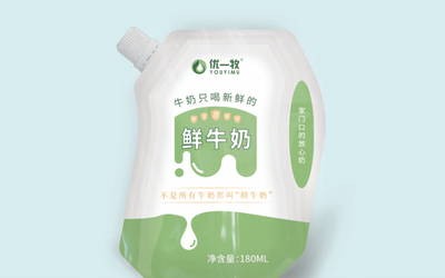 冠縣優(yōu)牧乳業(yè)系列包裝合集