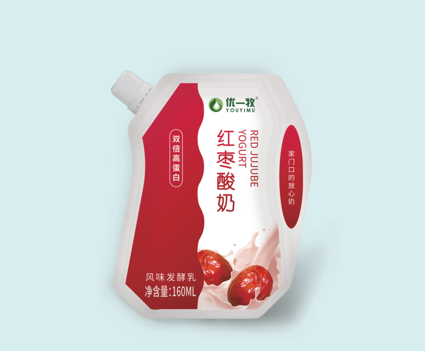 冠县优牧乳业系列包装合集图2