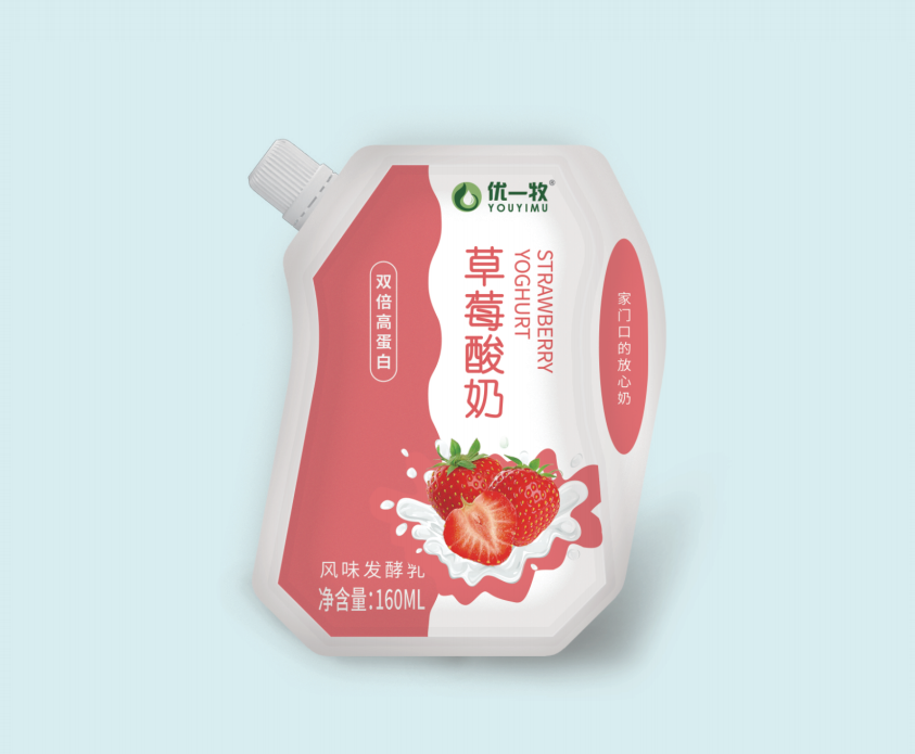 冠县优牧乳业系列包装合集图4