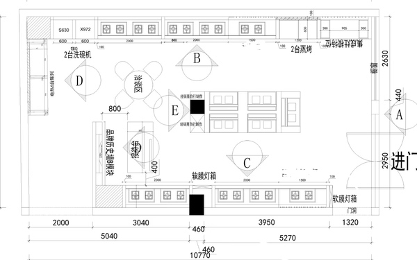 效果图平面图施工图