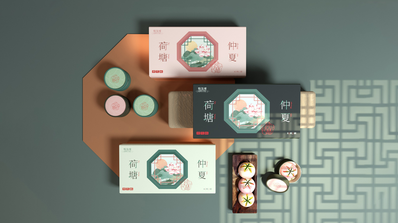 麦田农夫·荷花酥礼盒设计图7